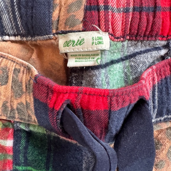 Aerie Patchwork Pyjama Pants - Picture 3 of 3